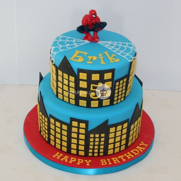 Торт человек паук - SP2