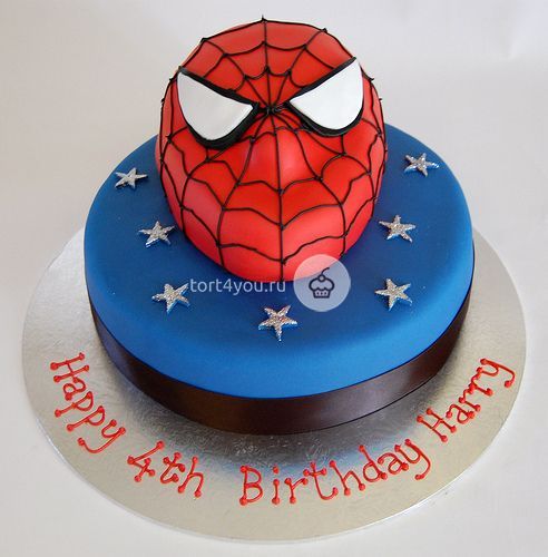 Торт человек паук - SP10