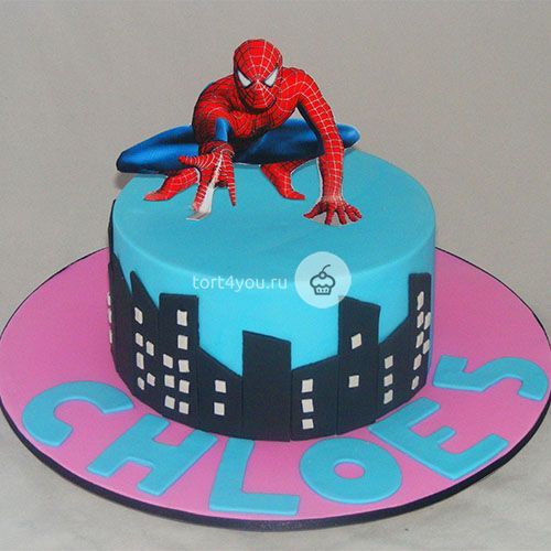 Торт человек паук - SP8