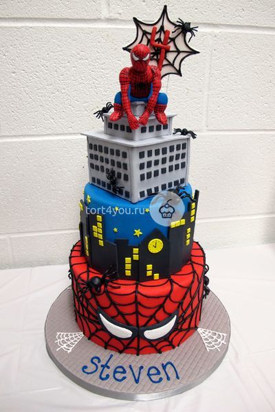 Торт человек паук - SP1