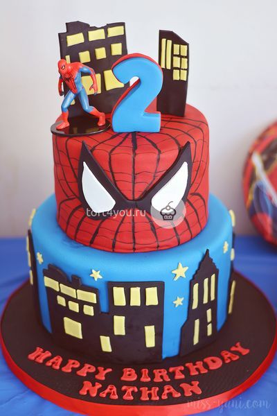 Торт человек паук - SP5