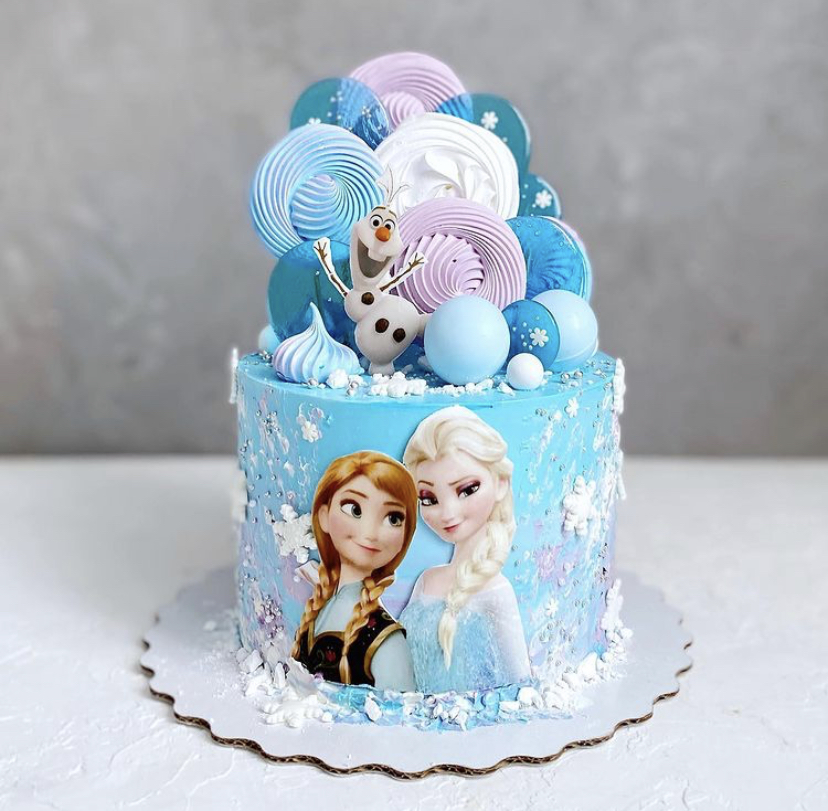 Торт «Холодное сердце» - Frozen 47