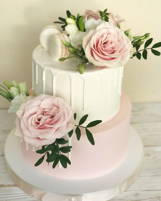 Торт с цветами - ТЦ18