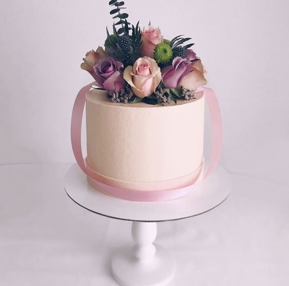 Торт с цветами - ТЦ19