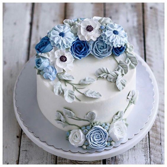 Торт с цветами - ТЦ27