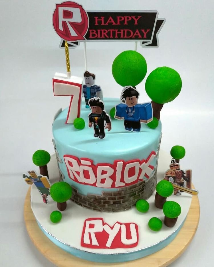 Торт «Roblox» - Roblox 3