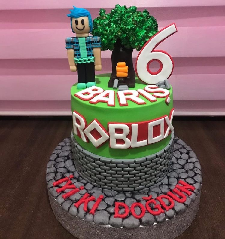 Торт «Roblox» - Roblox 4