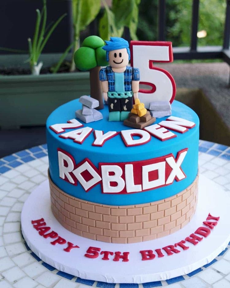 Торт «Roblox» - Roblox 9