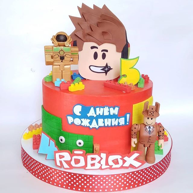 Торт «Roblox» - Roblox 10