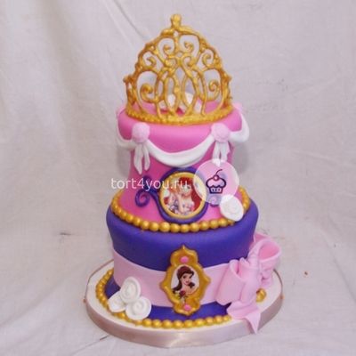 Торт «Принцессы Диснея» - ПД2