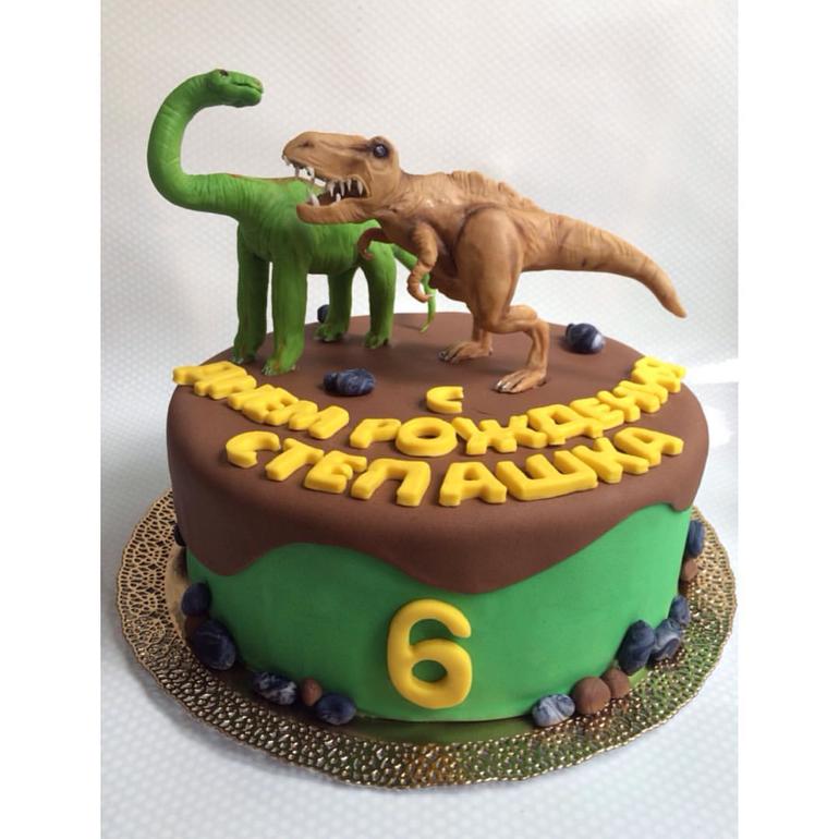 Торт Динозавры - DZ39