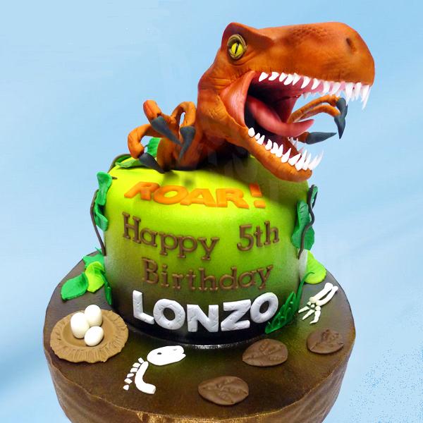 Торт Динозавры - DZ35