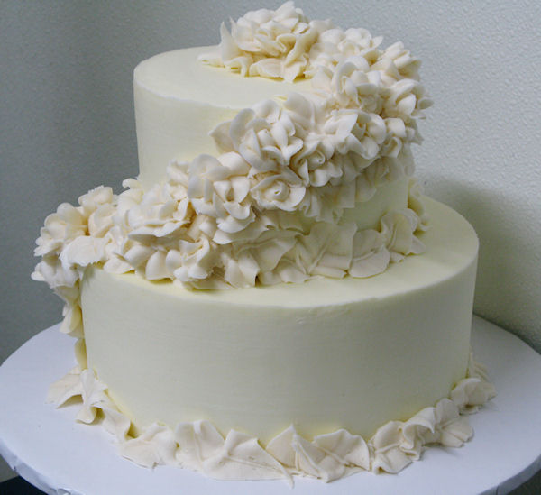 Белые свадебные торты - БТ 13