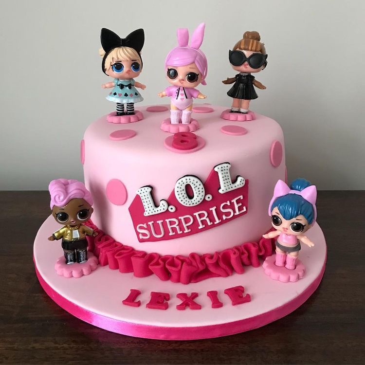 Торт «Куклы Лол» - LOL 18