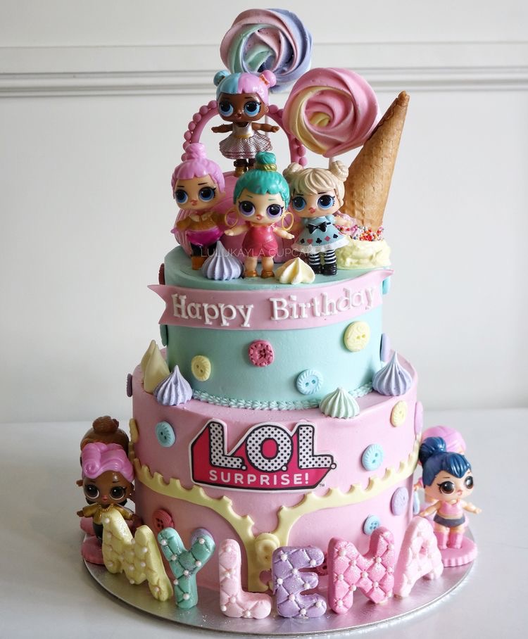 Торт «Куклы Лол» - LOL 20