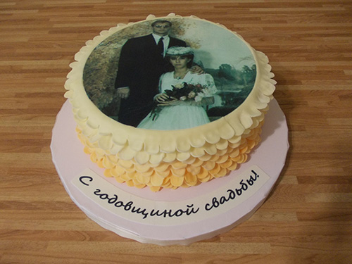 Торт на годовщину свадьбы - ТГ18