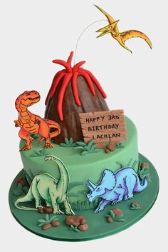 Торт Динозавры - DZ29