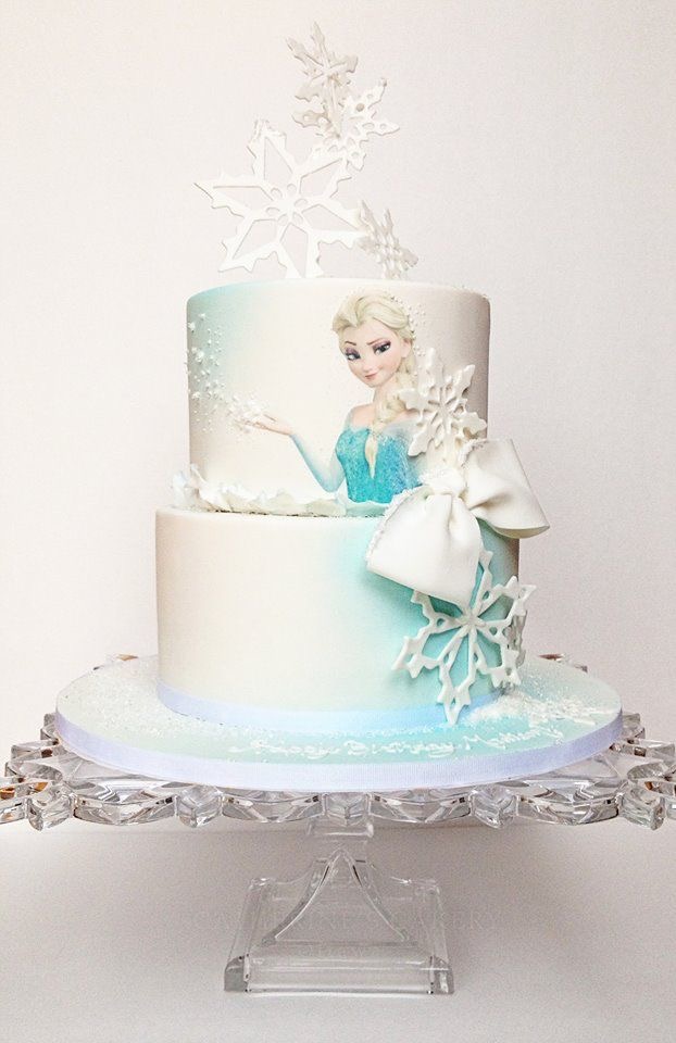 Торт «Холодное сердце» - Frozen2