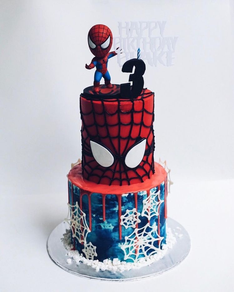 Торт человек паук - SP 22