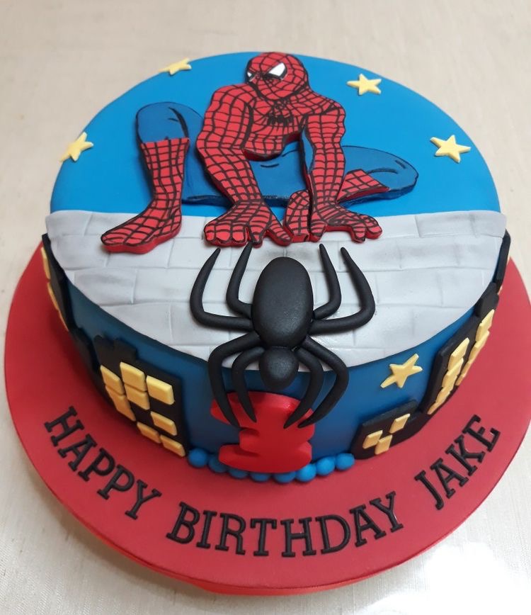 Торт человек паук - SP 19