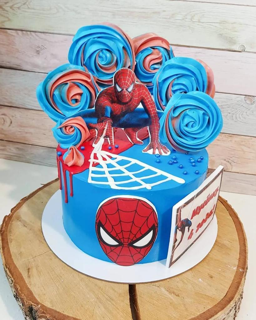 Торт человек паук - SP 34