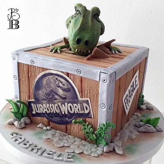 Торт Динозавры - DZ56