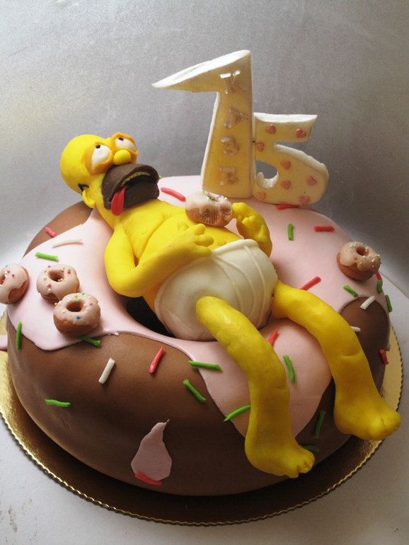 Торт «Симпсоны» - Симпсоны2