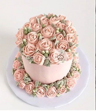 Торт с цветами - ТЦ5