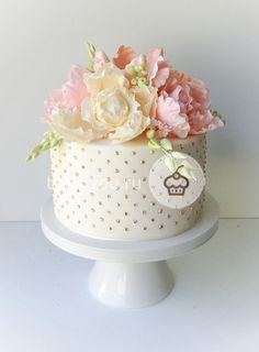 Торт с цветами - ТЦ2