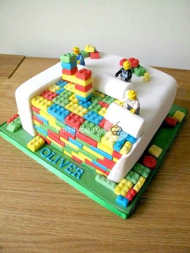 Торт «Lego» - D186