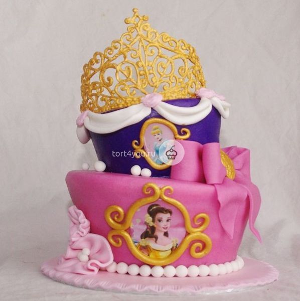 Торт «Принцессы Диснея» - D164