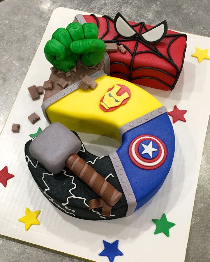Торт «Супергерои» - SP-G3