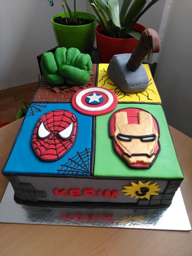 Торт «Супергерои» - SP-G5