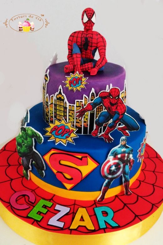 Торт «Супергерои» - SP-G10