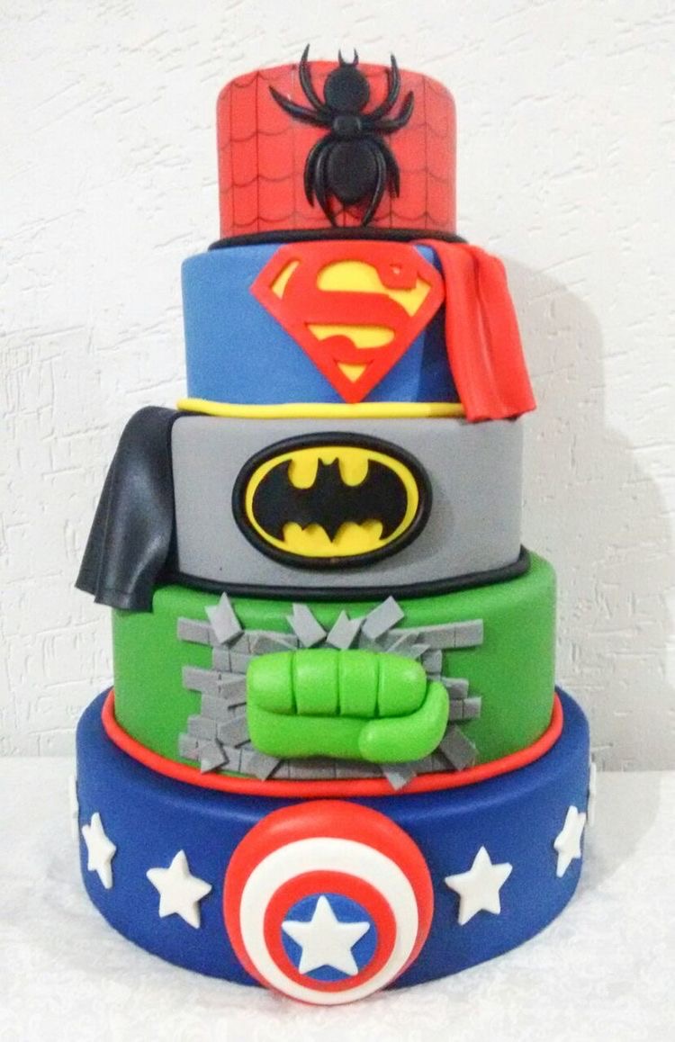 Торт «Супергерои» - SP-G13